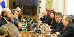 19 March 2019 The members of the Committee on Education, Science, Technological Development and the Information Society in meeting with the Czech Parliamentary delegation